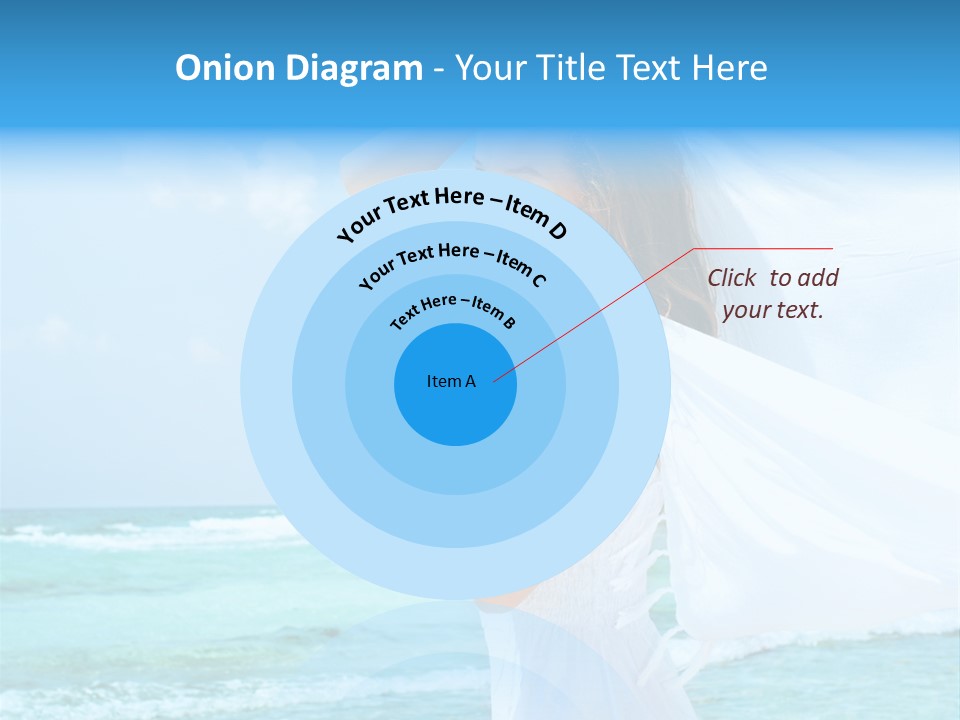 Tropic Woman Clear PowerPoint Template