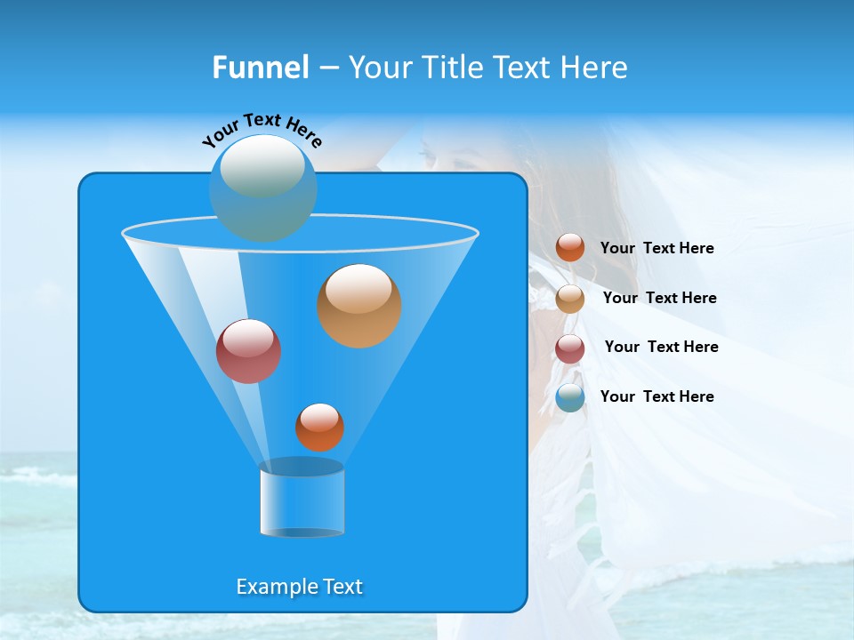 Tropic Woman Clear PowerPoint Template