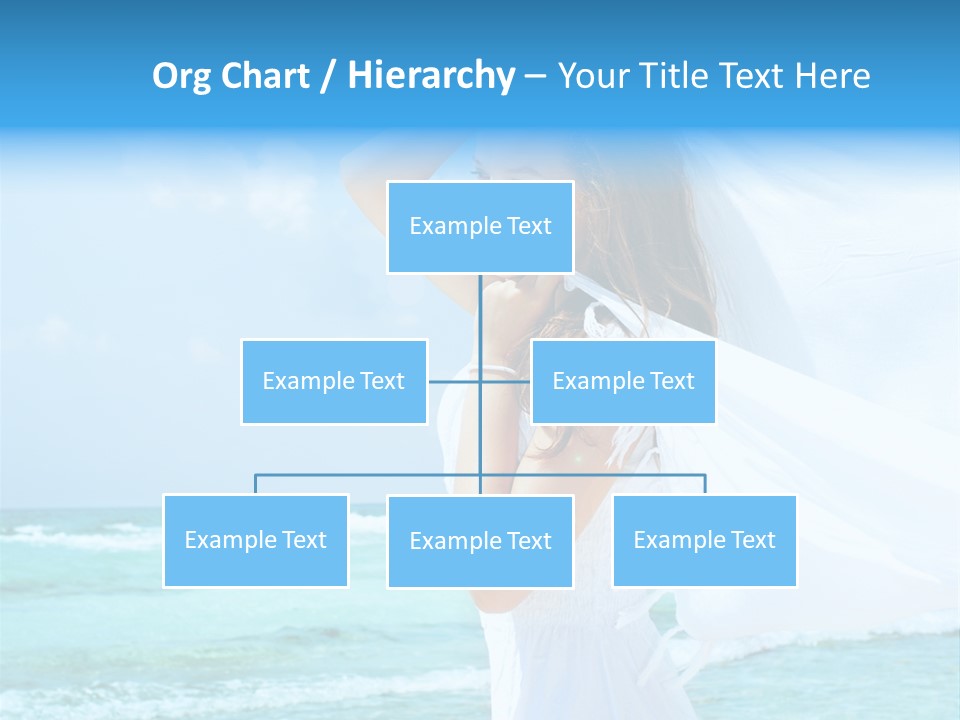 Tropic Woman Clear PowerPoint Template