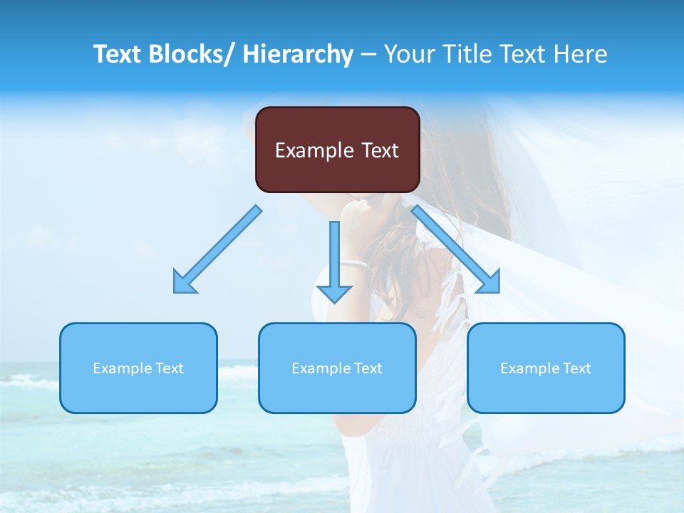 Tropic Woman Clear PowerPoint Template