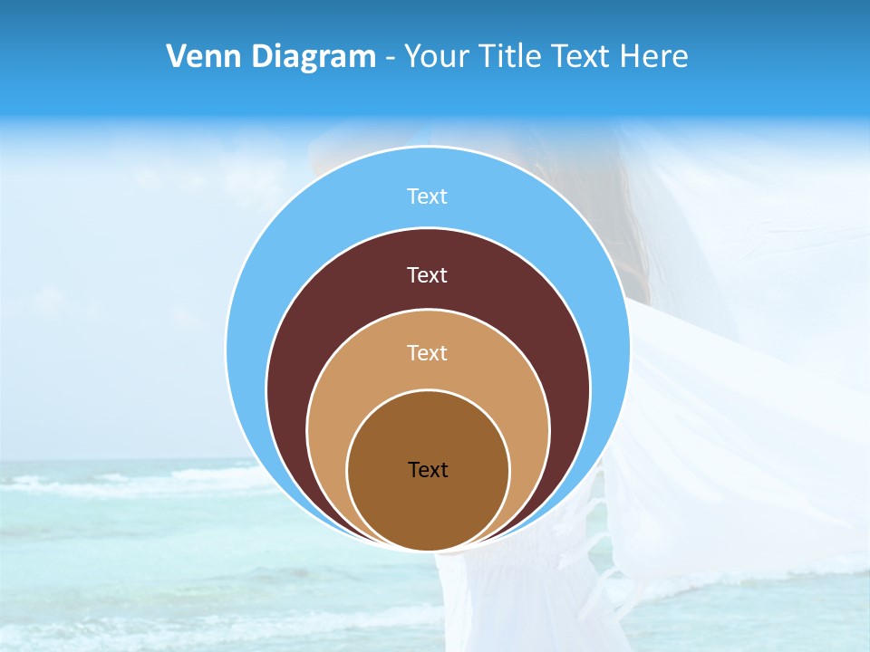 Tropic Woman Clear PowerPoint Template