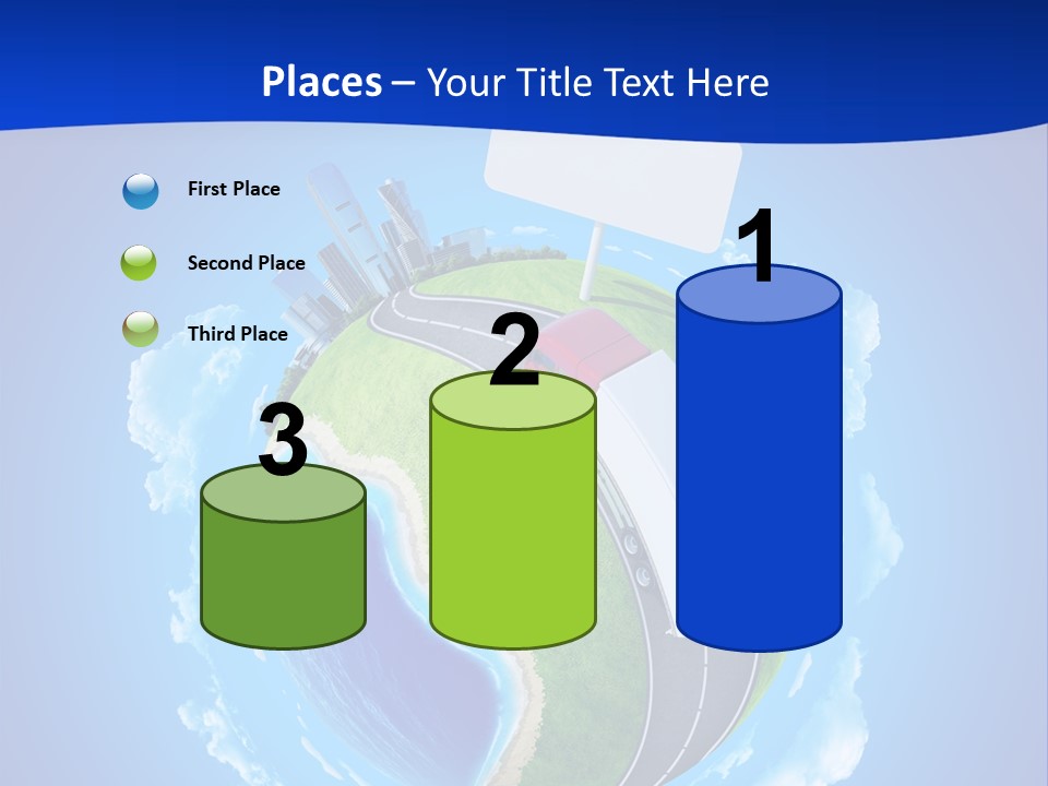 Green Empty Deliver PowerPoint Template