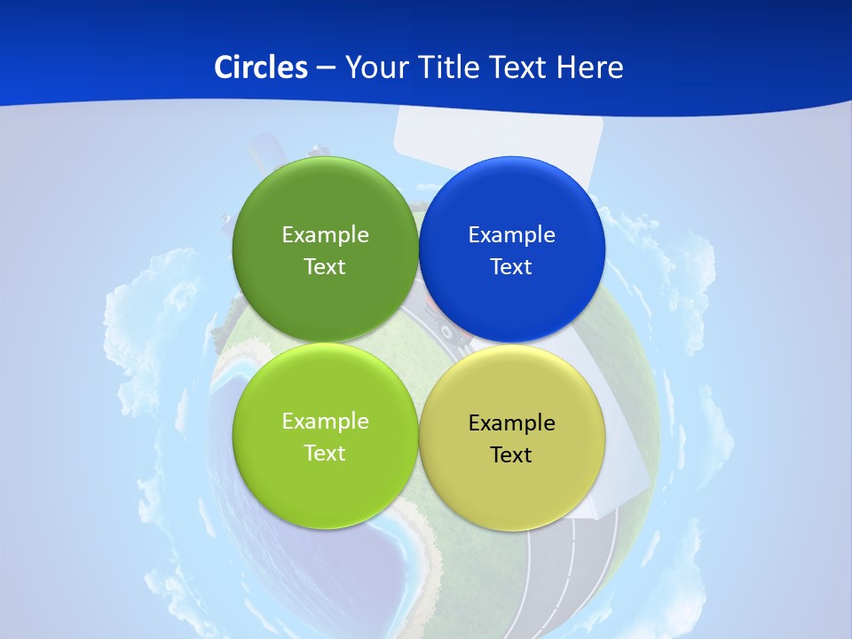 Green Empty Deliver PowerPoint Template