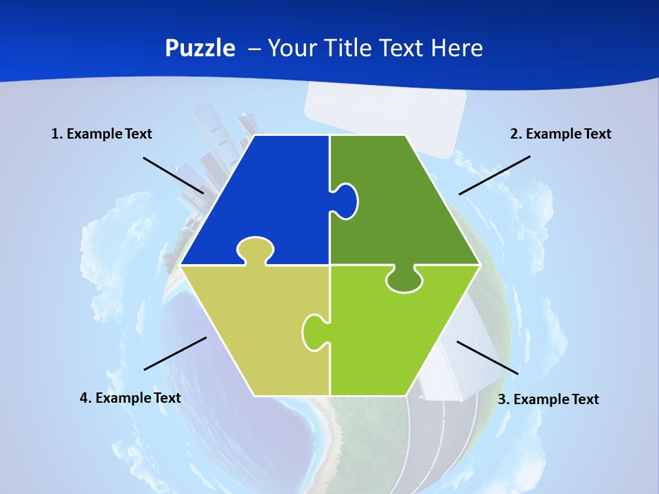 Green Empty Deliver PowerPoint Template