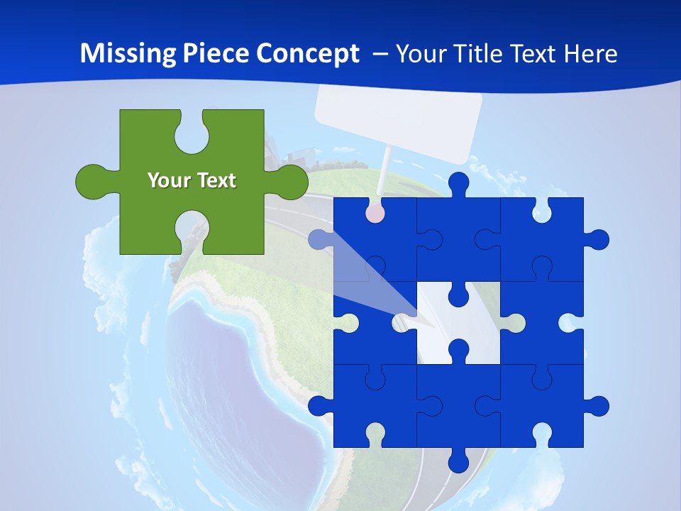 Green Empty Deliver PowerPoint Template
