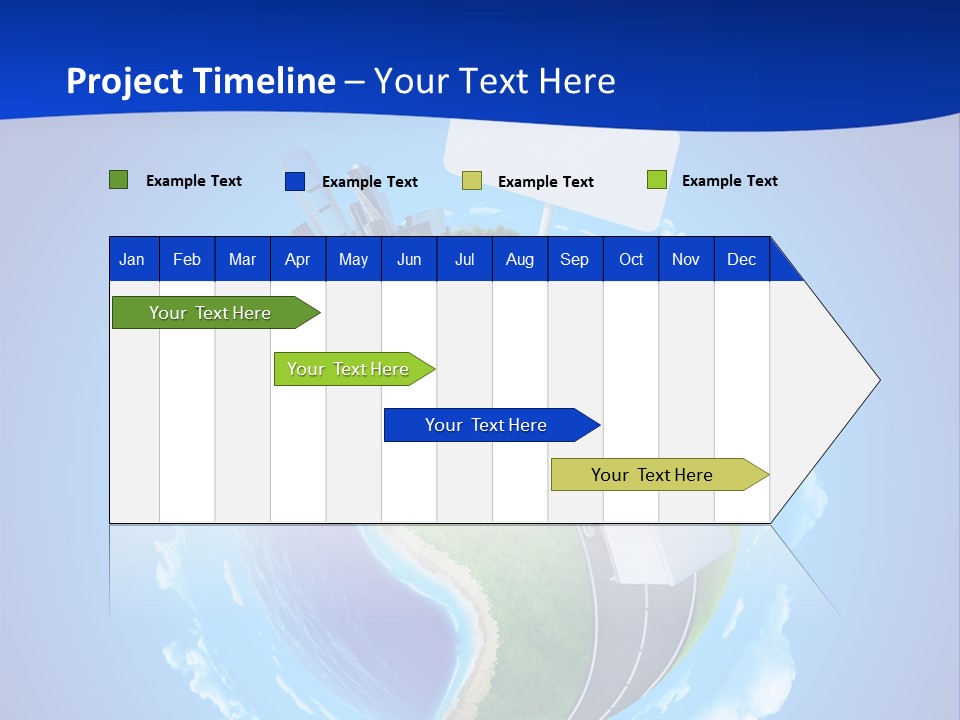 Green Empty Deliver PowerPoint Template