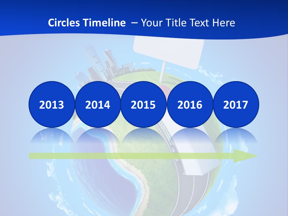 Green Empty Deliver PowerPoint Template