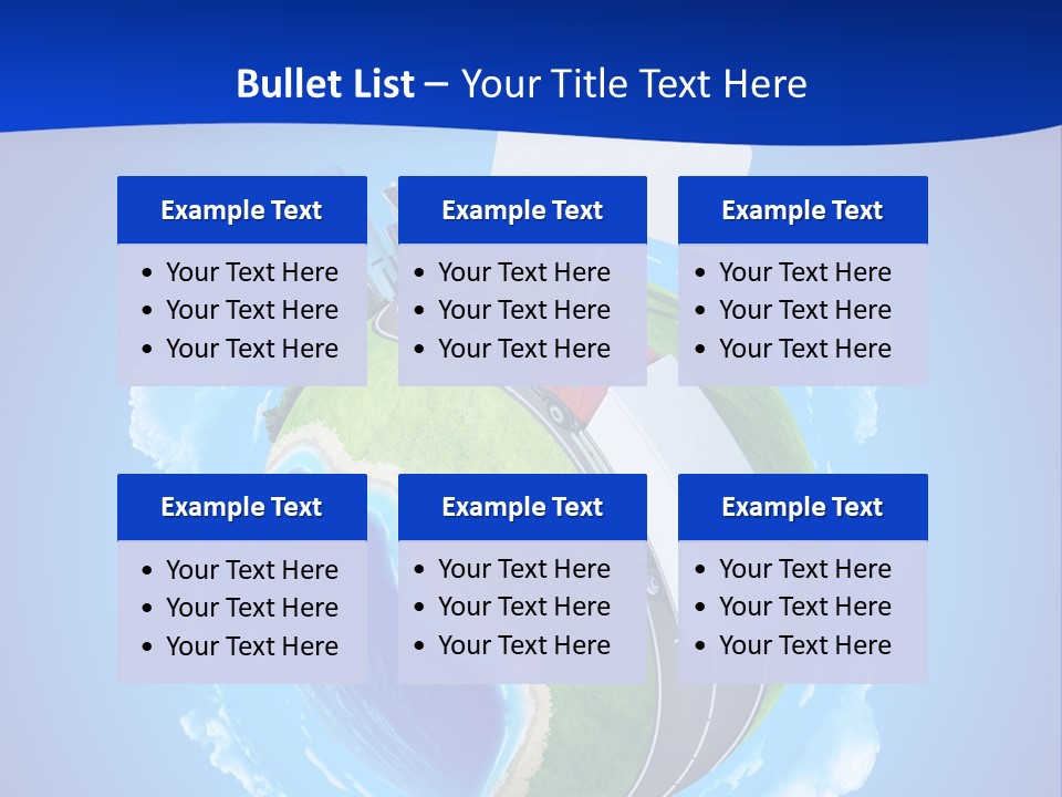 Green Empty Deliver PowerPoint Template