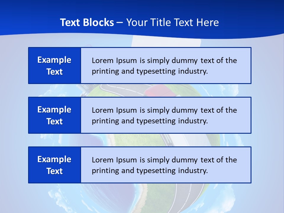 Green Empty Deliver PowerPoint Template