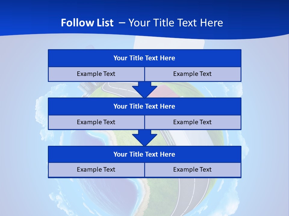 Green Empty Deliver PowerPoint Template