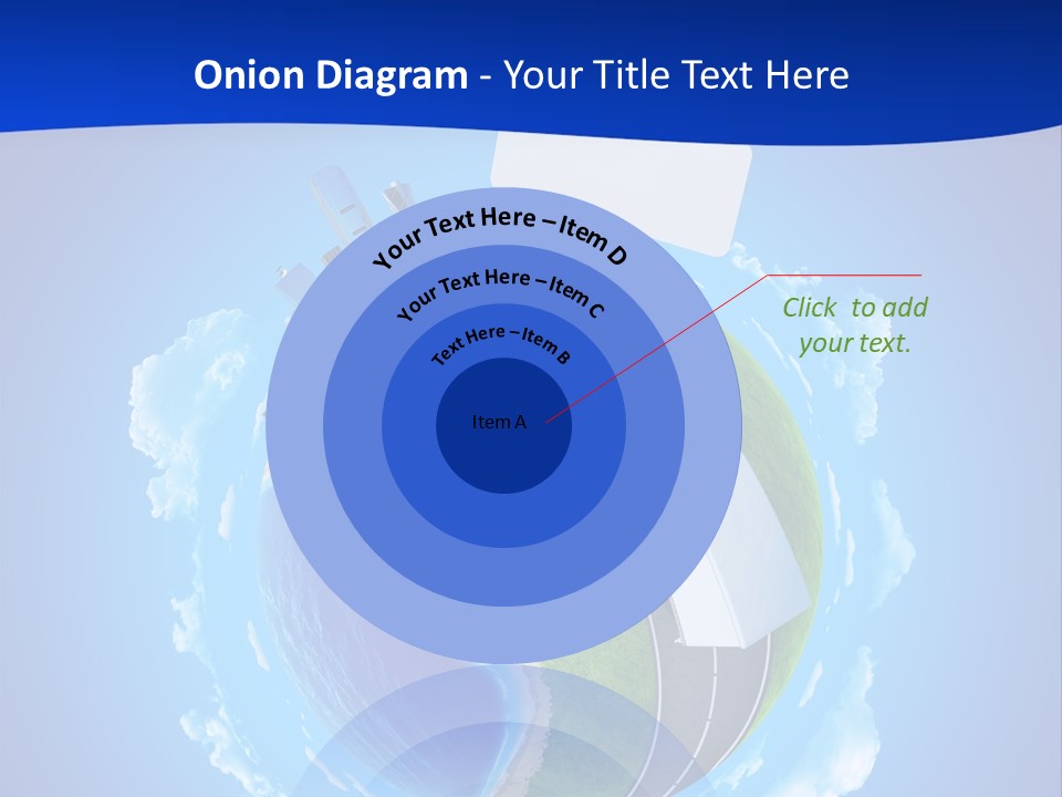 Green Empty Deliver PowerPoint Template