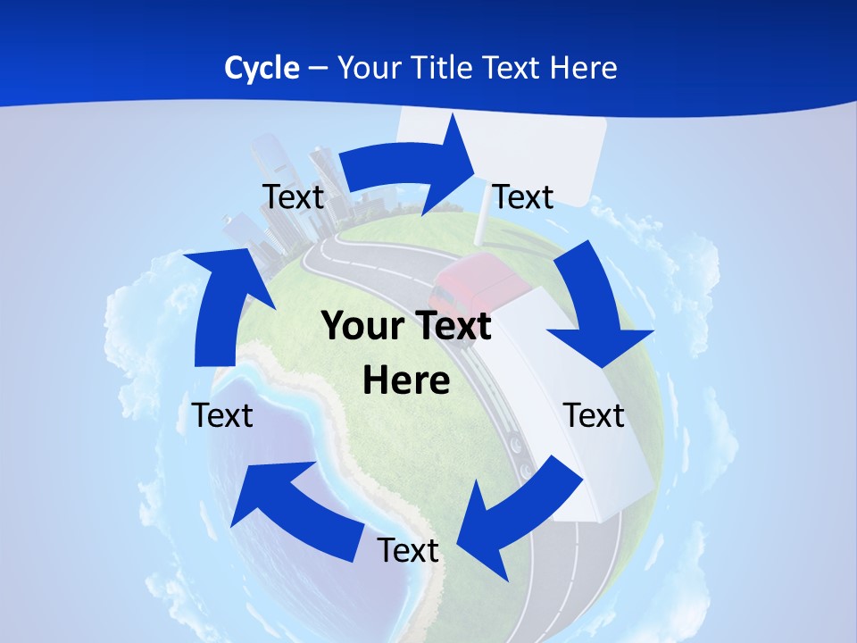 Green Empty Deliver PowerPoint Template