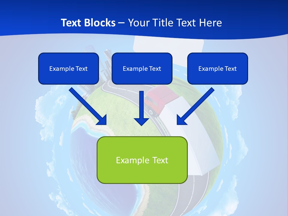 Green Empty Deliver PowerPoint Template