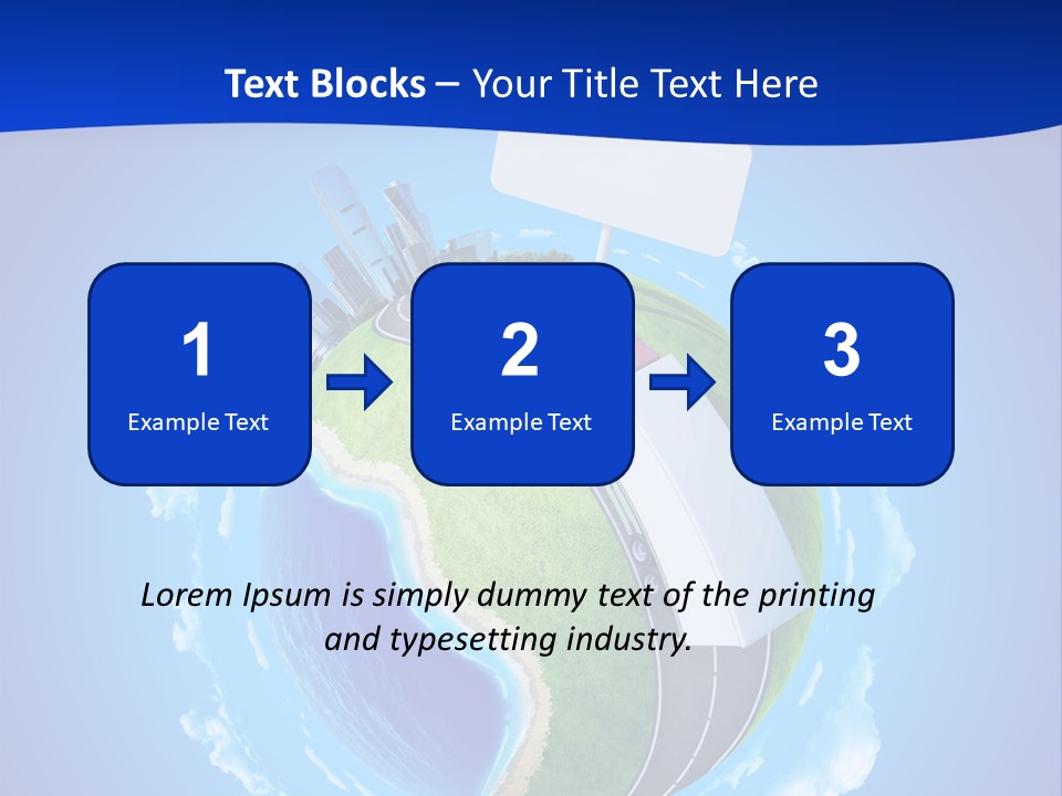 Green Empty Deliver PowerPoint Template