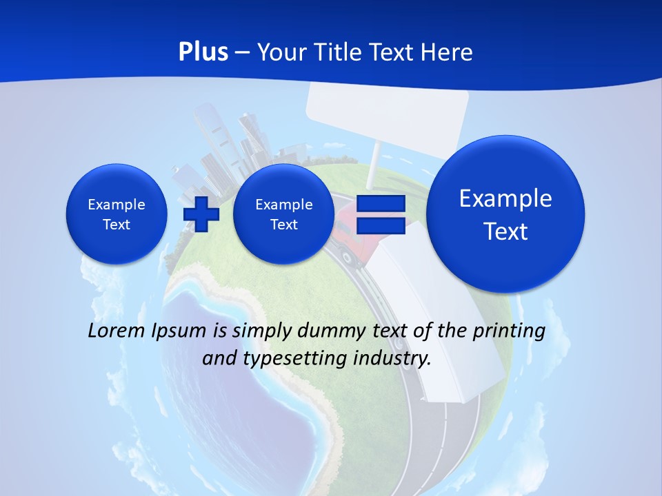 Green Empty Deliver PowerPoint Template