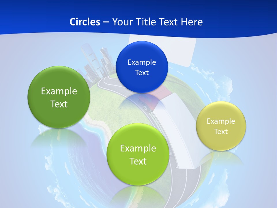 Green Empty Deliver PowerPoint Template