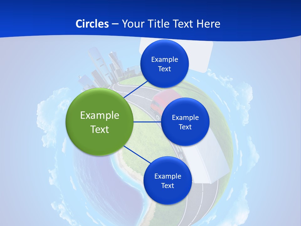 Green Empty Deliver PowerPoint Template