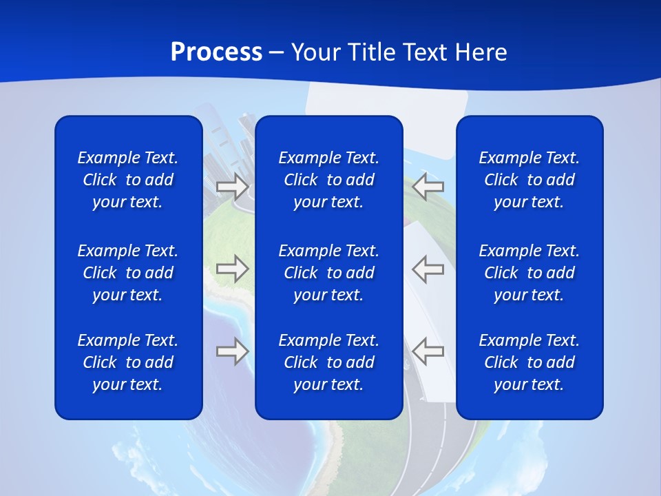 Green Empty Deliver PowerPoint Template