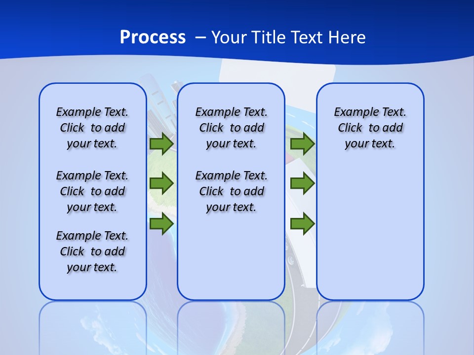 Green Empty Deliver PowerPoint Template