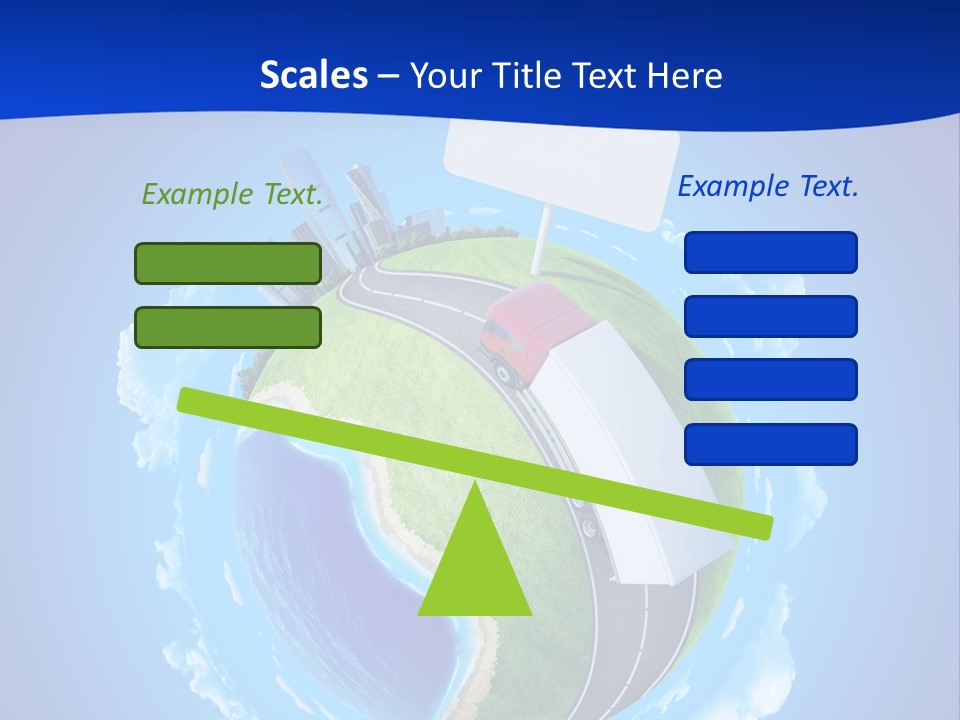 Green Empty Deliver PowerPoint Template