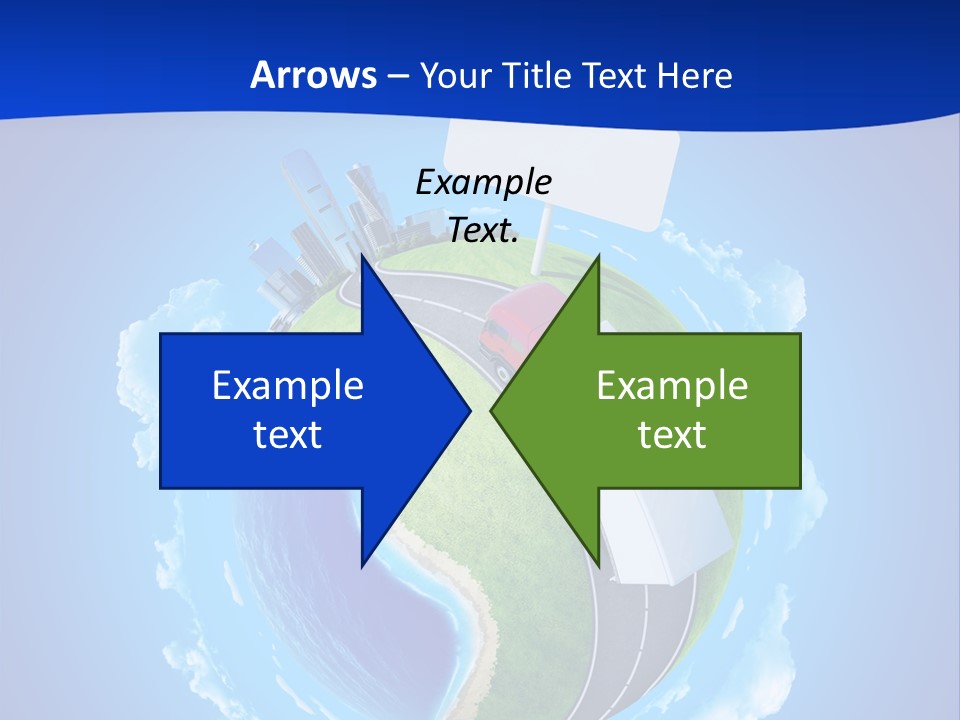 Green Empty Deliver PowerPoint Template