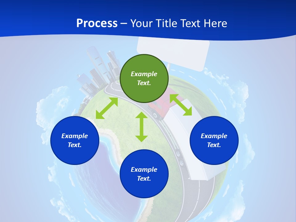 Green Empty Deliver PowerPoint Template