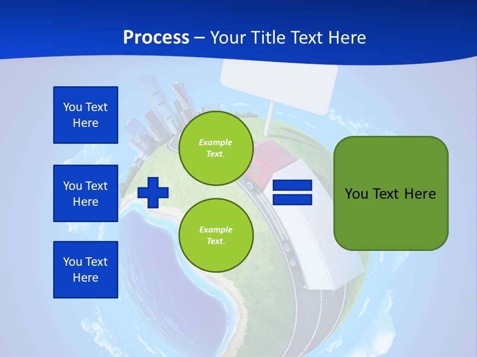 Green Empty Deliver PowerPoint Template