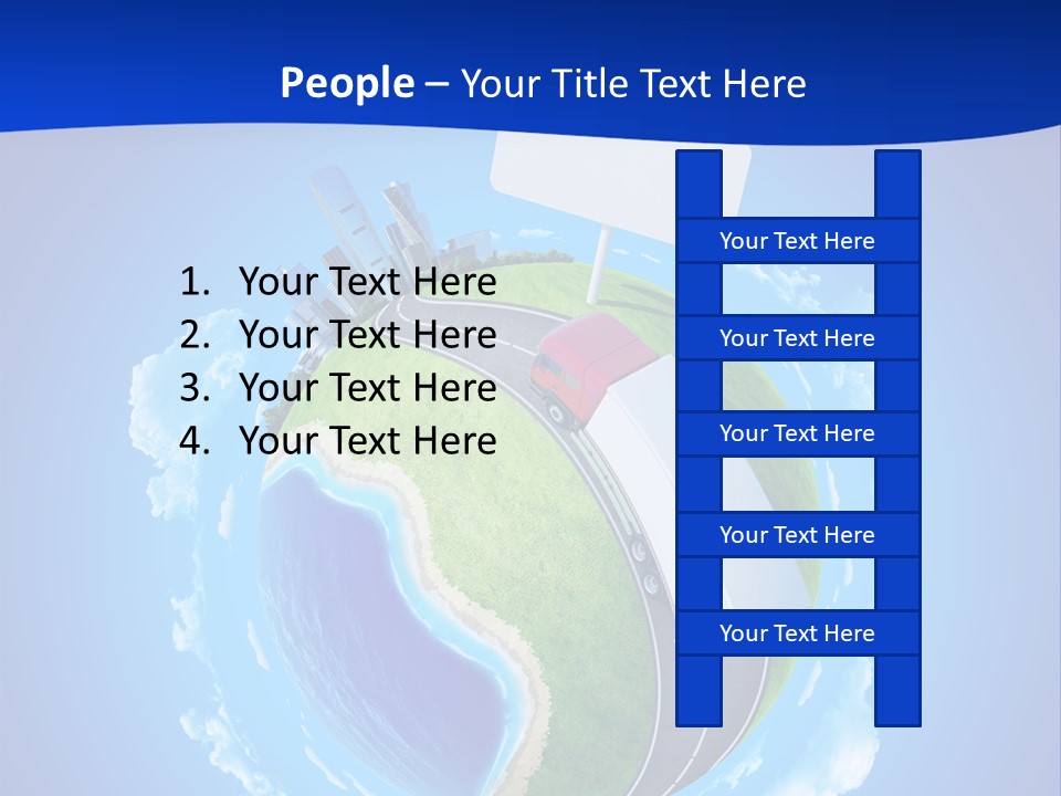 Green Empty Deliver PowerPoint Template