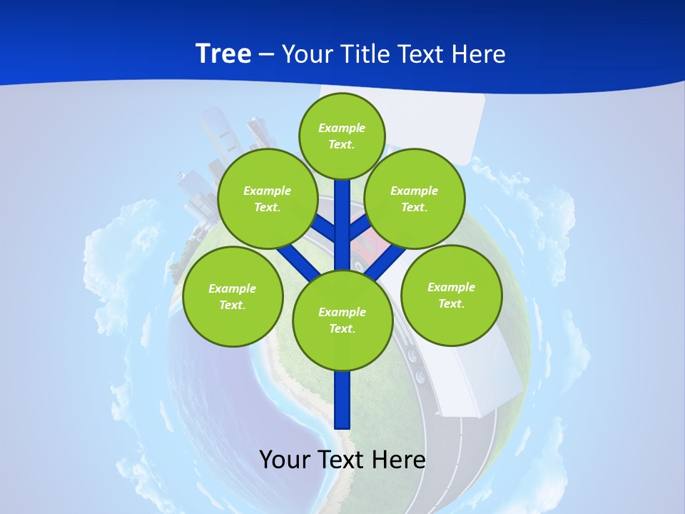 Green Empty Deliver PowerPoint Template