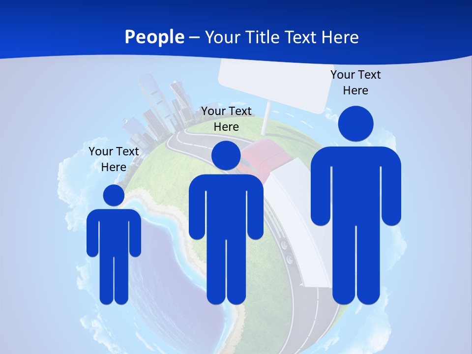 Green Empty Deliver PowerPoint Template