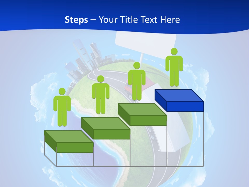 Green Empty Deliver PowerPoint Template