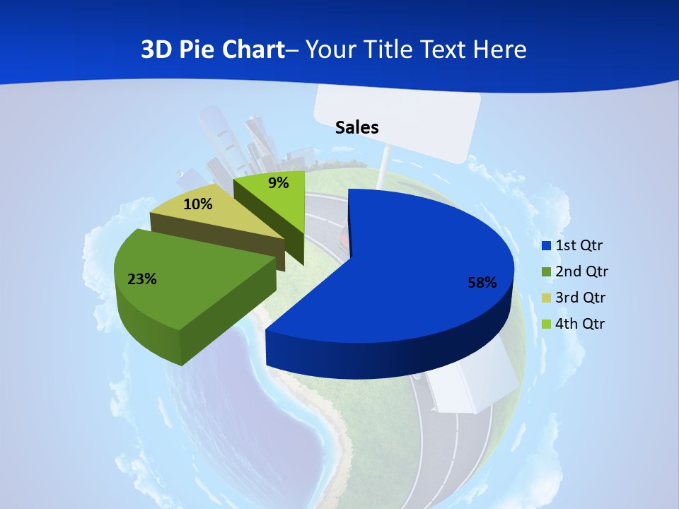 Green Empty Deliver PowerPoint Template