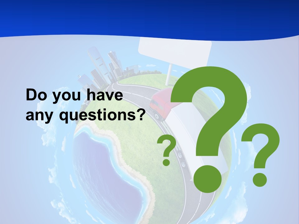 Green Empty Deliver PowerPoint Template