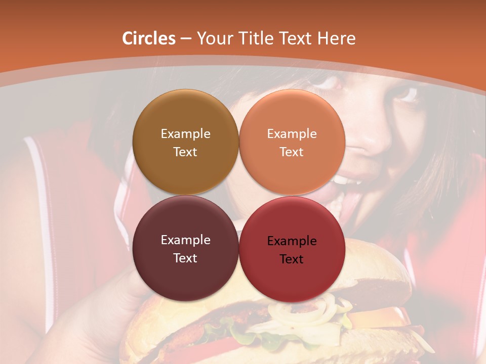 Big Diet American PowerPoint Template