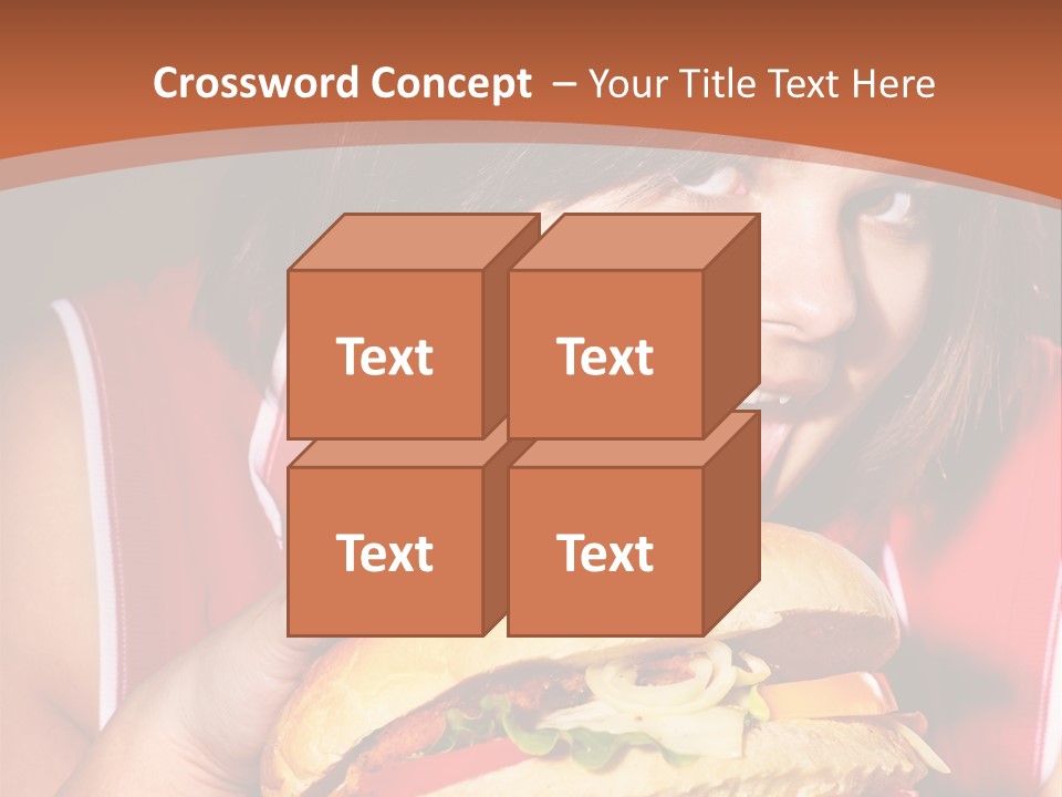 Big Diet American PowerPoint Template