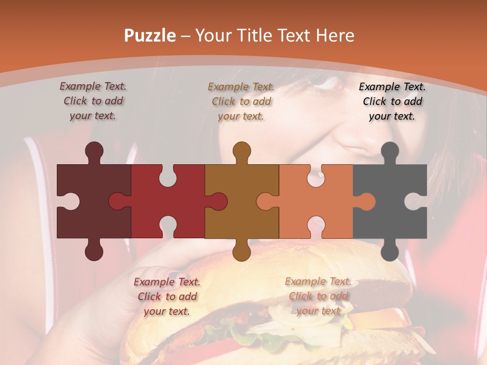 Big Diet American PowerPoint Template