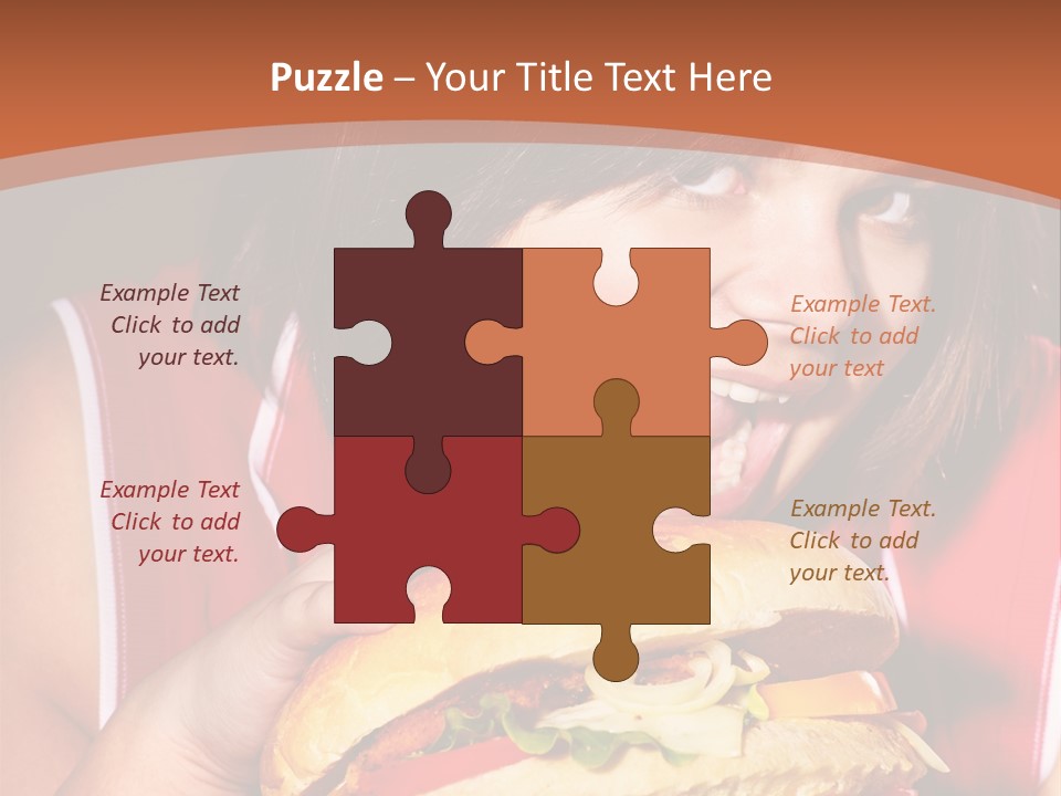 Big Diet American PowerPoint Template