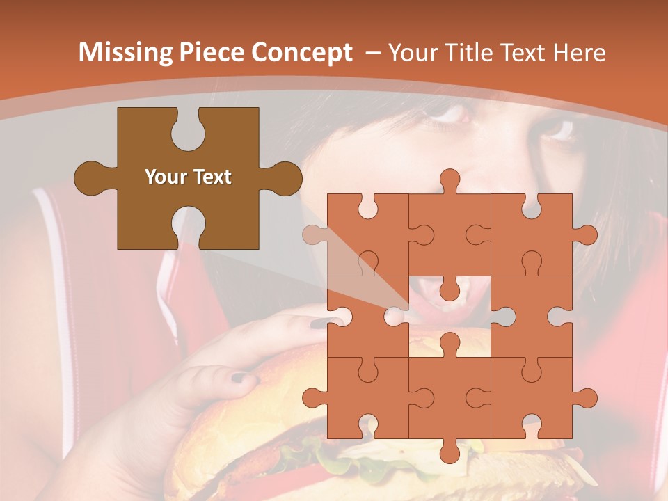 Big Diet American PowerPoint Template