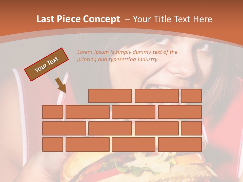 Big Diet American PowerPoint Template