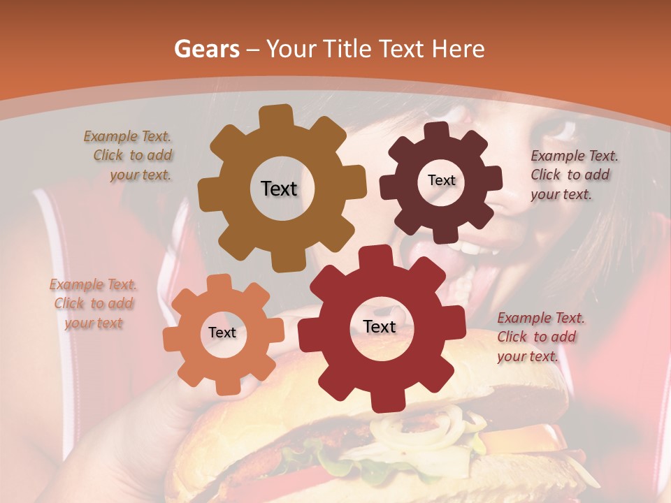 Big Diet American PowerPoint Template