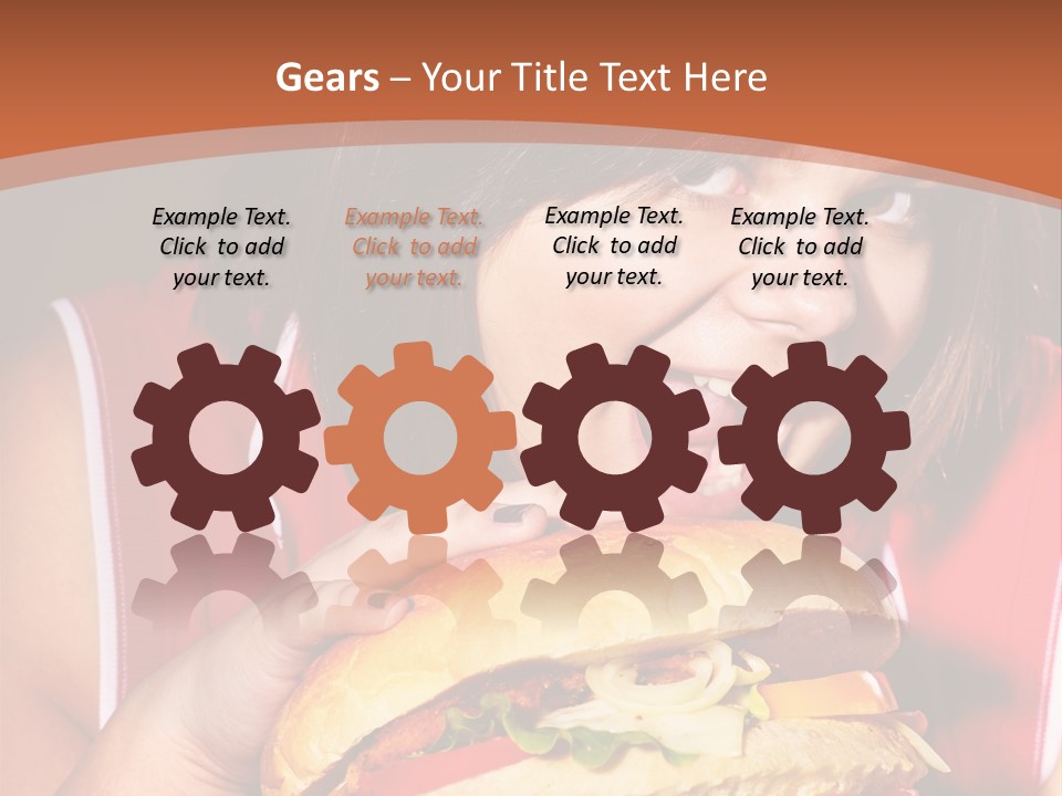 Big Diet American PowerPoint Template