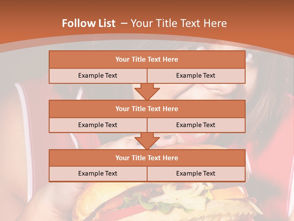 Big Diet American PowerPoint Template