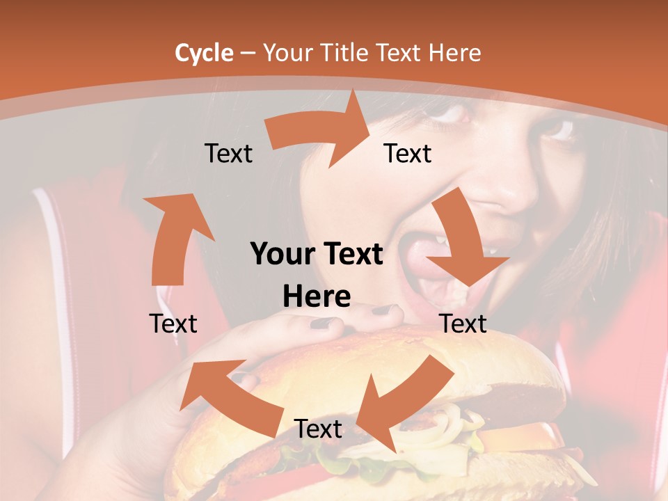 Big Diet American PowerPoint Template