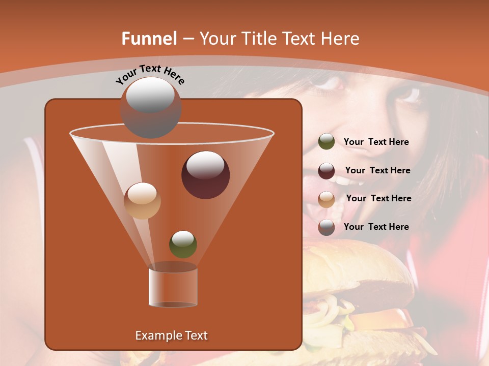 Big Diet American PowerPoint Template