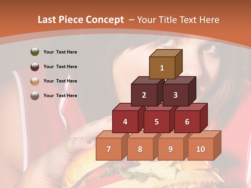 Big Diet American PowerPoint Template