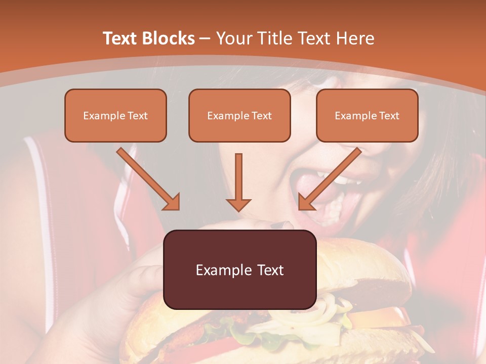 Big Diet American PowerPoint Template