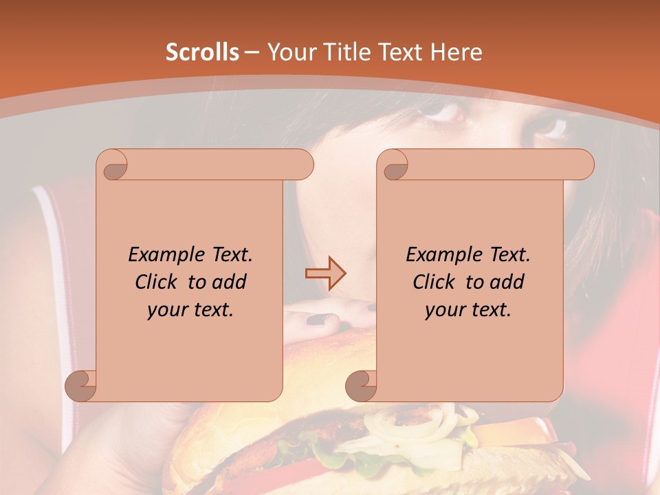 Big Diet American PowerPoint Template