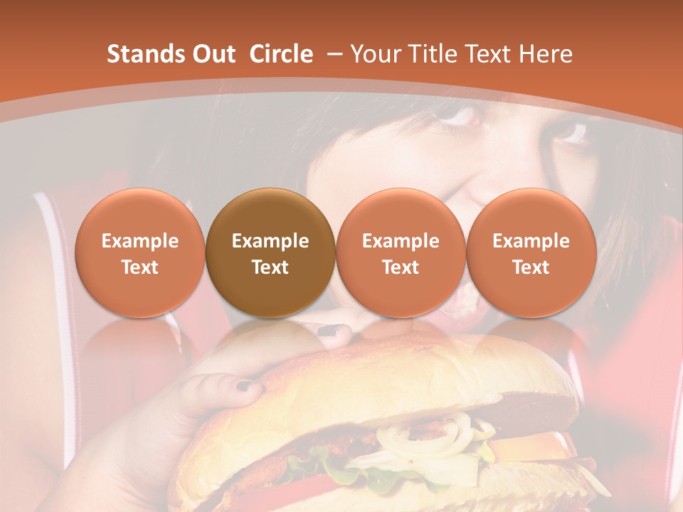 Big Diet American PowerPoint Template