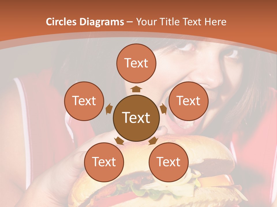 Big Diet American PowerPoint Template