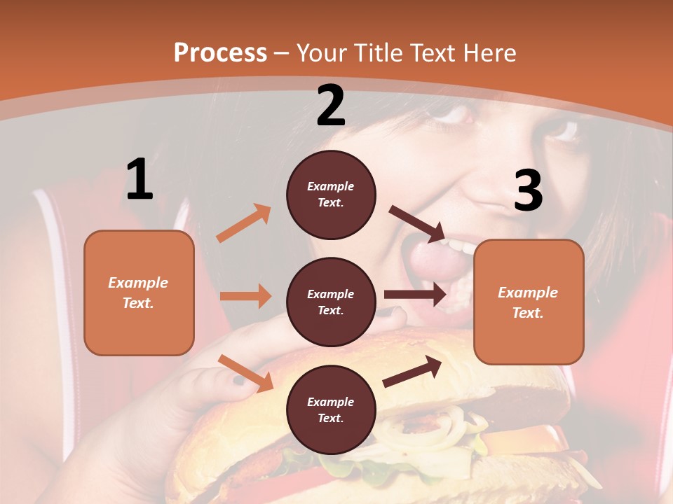 Big Diet American PowerPoint Template